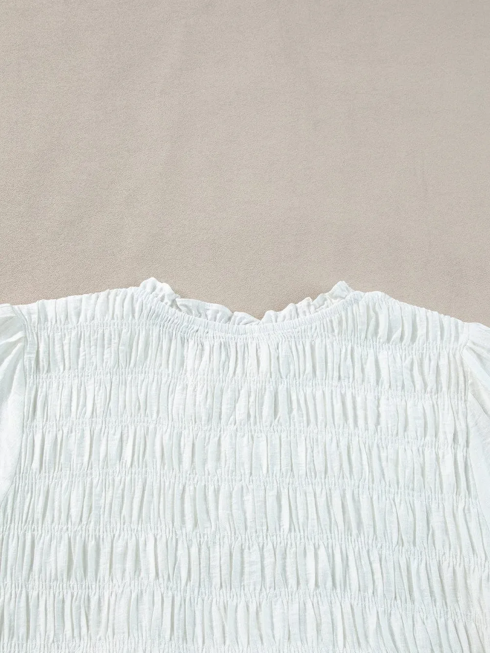 Boho White Summer Dress