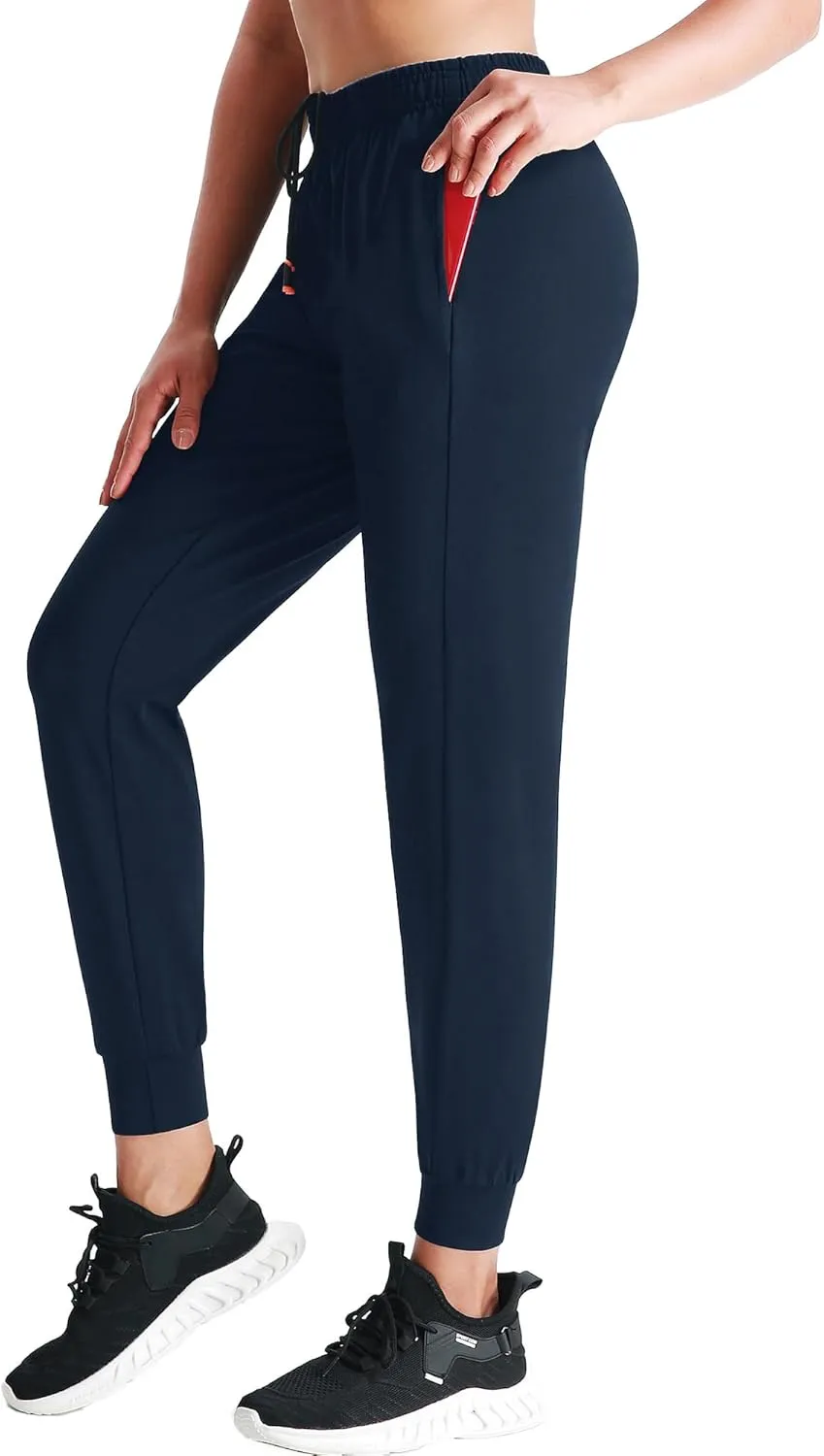CADMUS Pajama Pants for Women Joggers Tapered Pants Lounge Sweatpants for Workout, Running Trousers