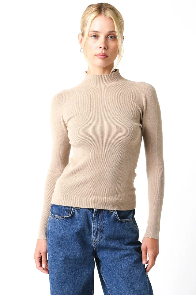 Carly Mock Neck Sweater