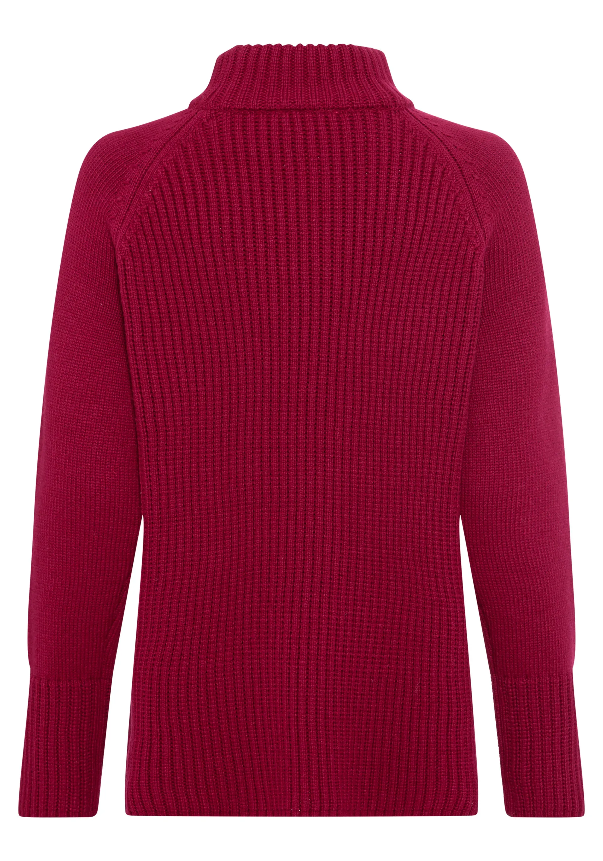 Chunky Knit Mock Neck Sweater
