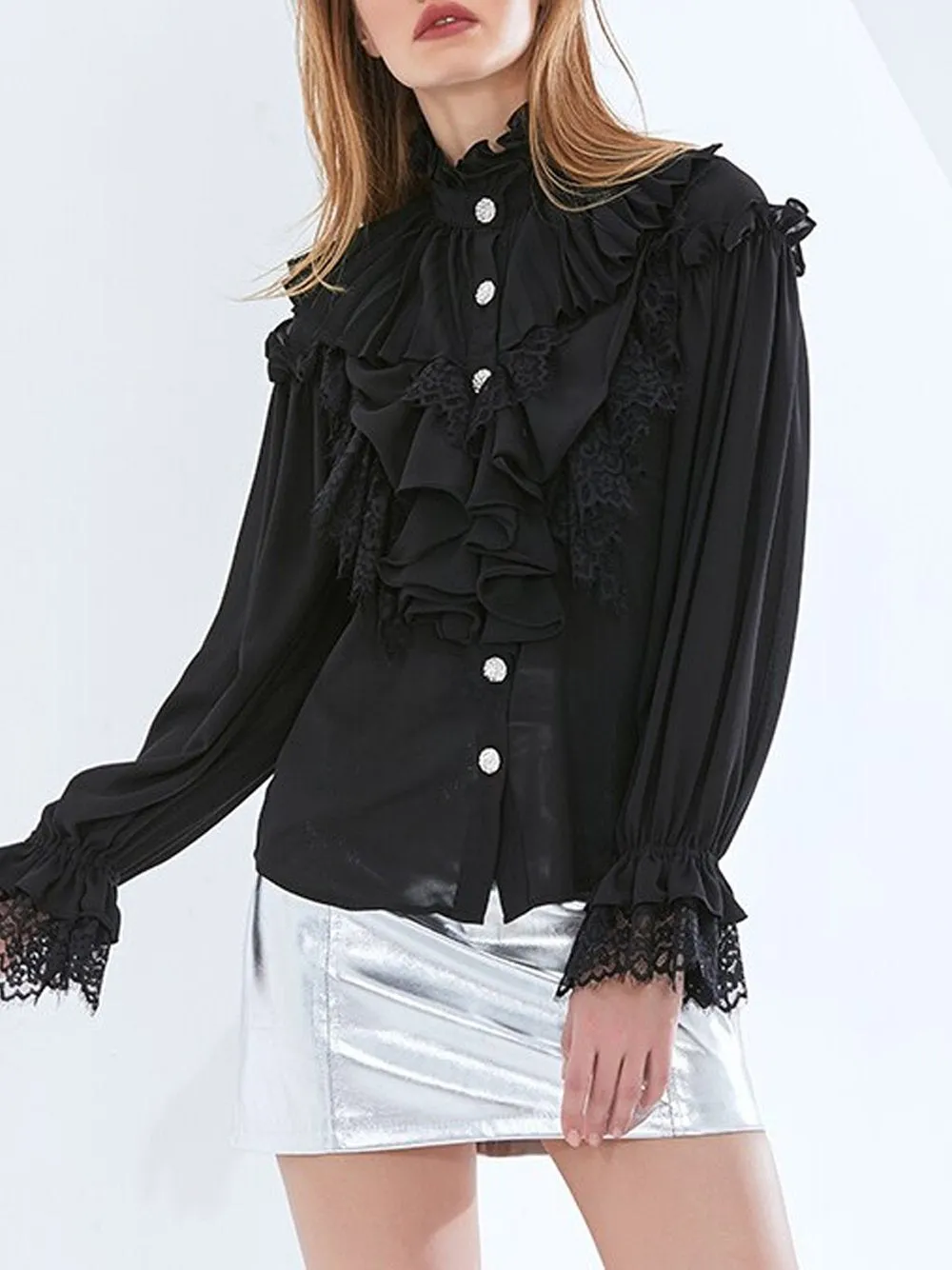 CIARAN Ruffle Blouse
