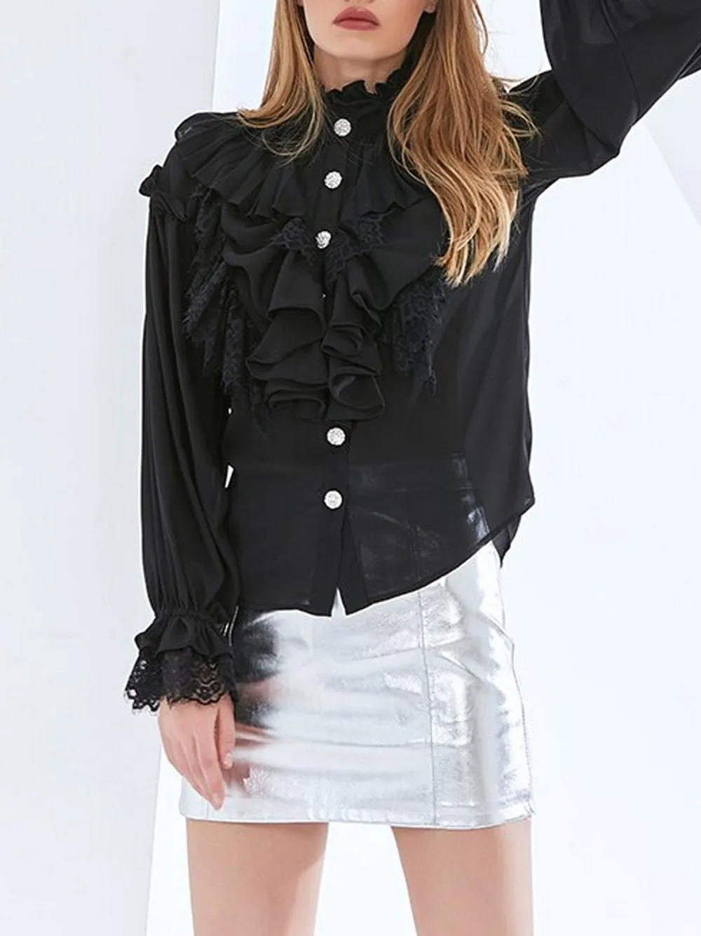 CIARAN Ruffle Blouse