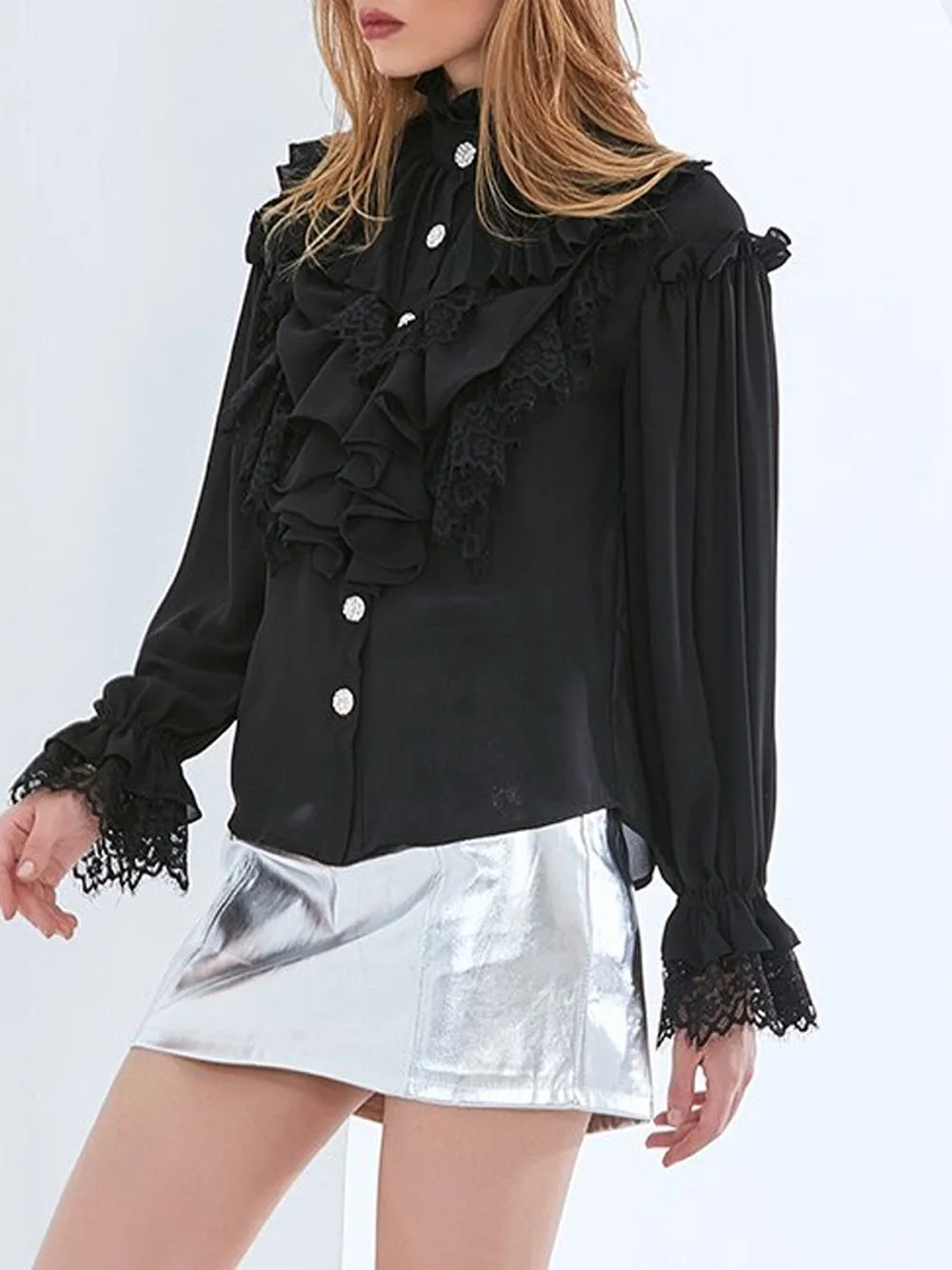 CIARAN Ruffle Blouse