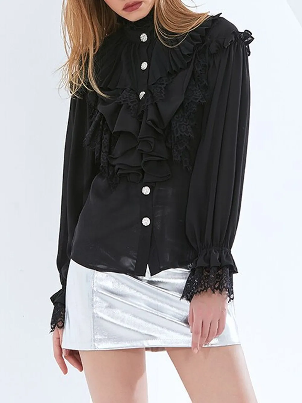 CIARAN Ruffle Blouse