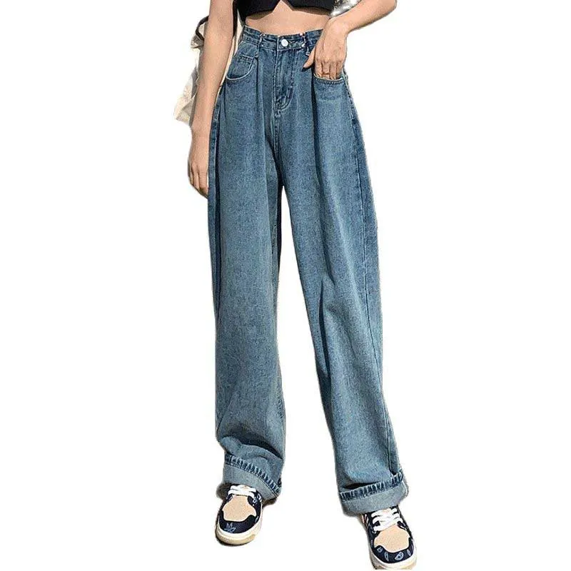 Classic Straight Leg Jeans for Women