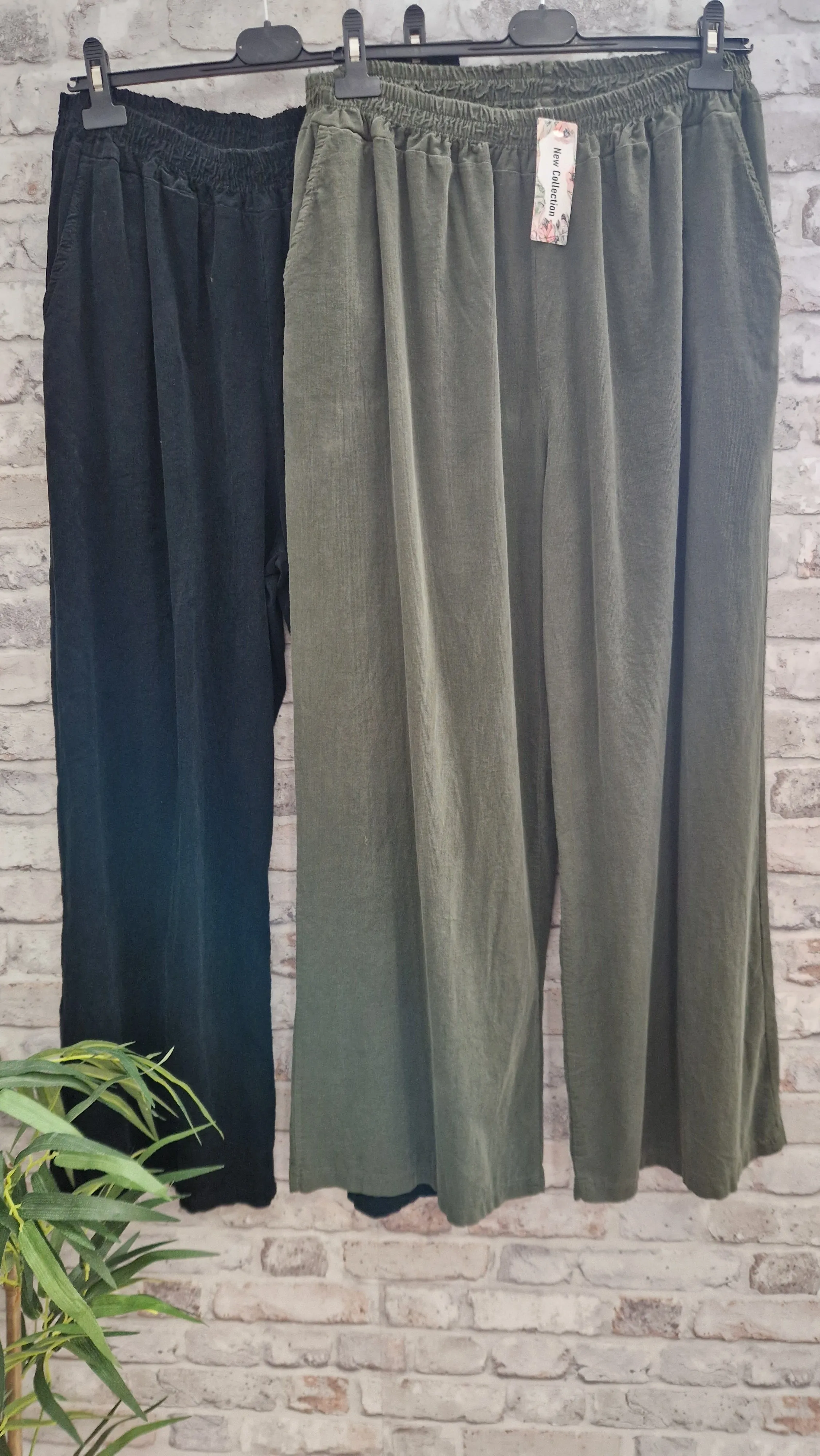Cord Wide Leg Trouser
