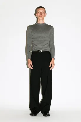 Cove Wide-Leg Trouser  |  Black