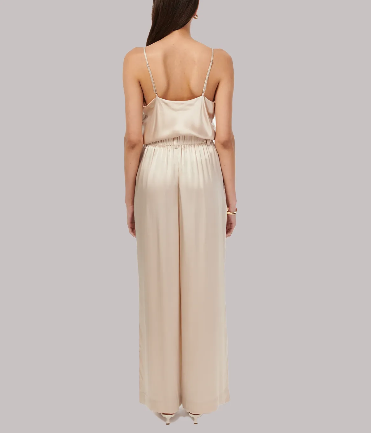 Davina Wide Leg Pant in Cannoli