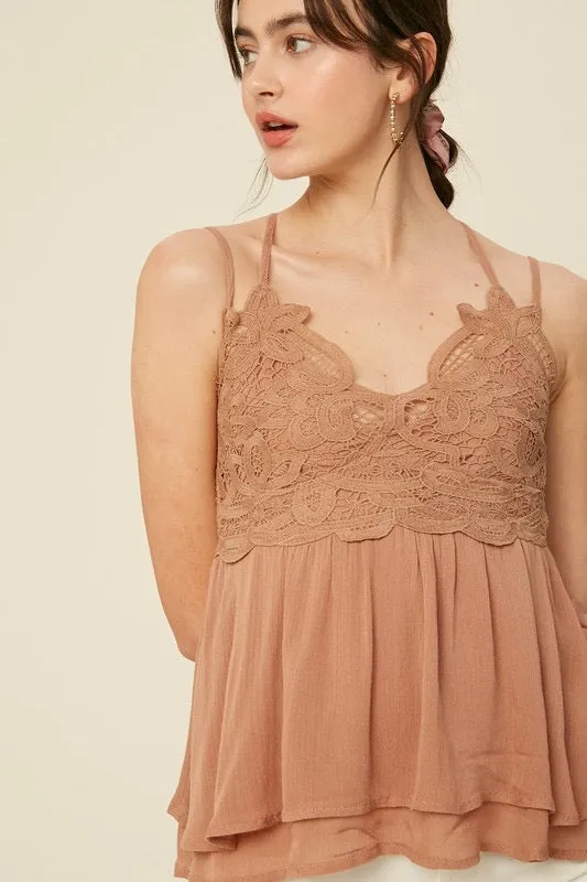 Dusty Coral Melina Top