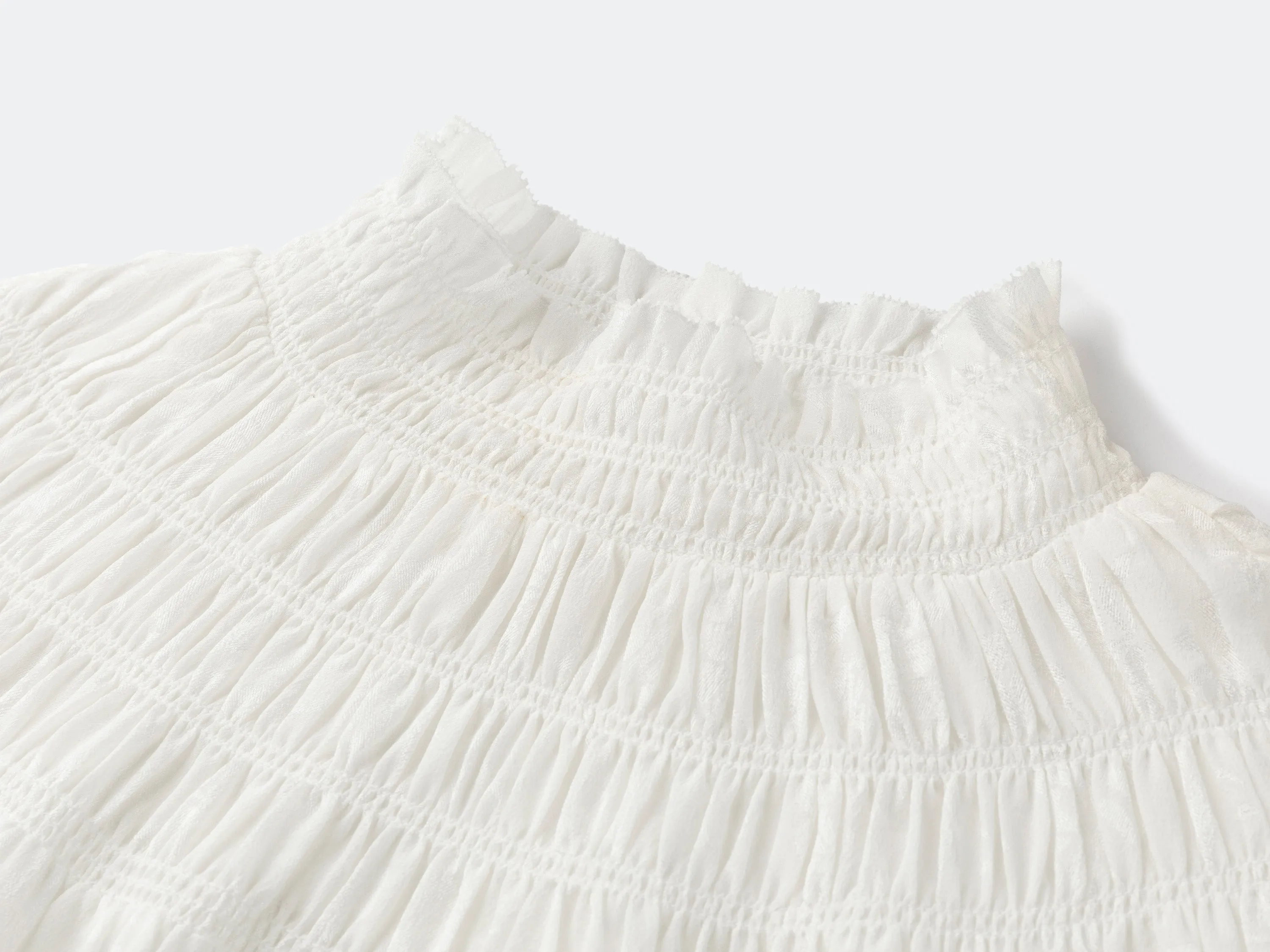 EP YAYING Ruffle-Collar Blouse