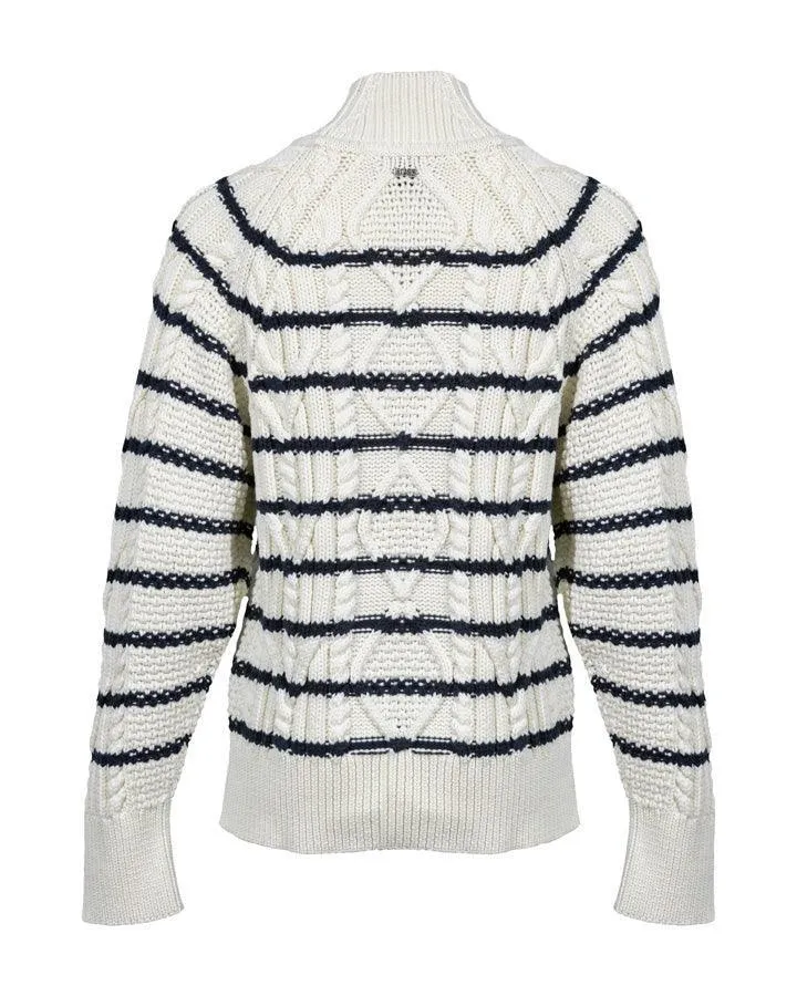 Hugo Boss Fodela Stripe Sweater