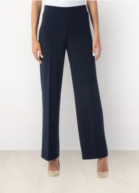 Joseph Ribkoff Wide Leg Navy Trousers