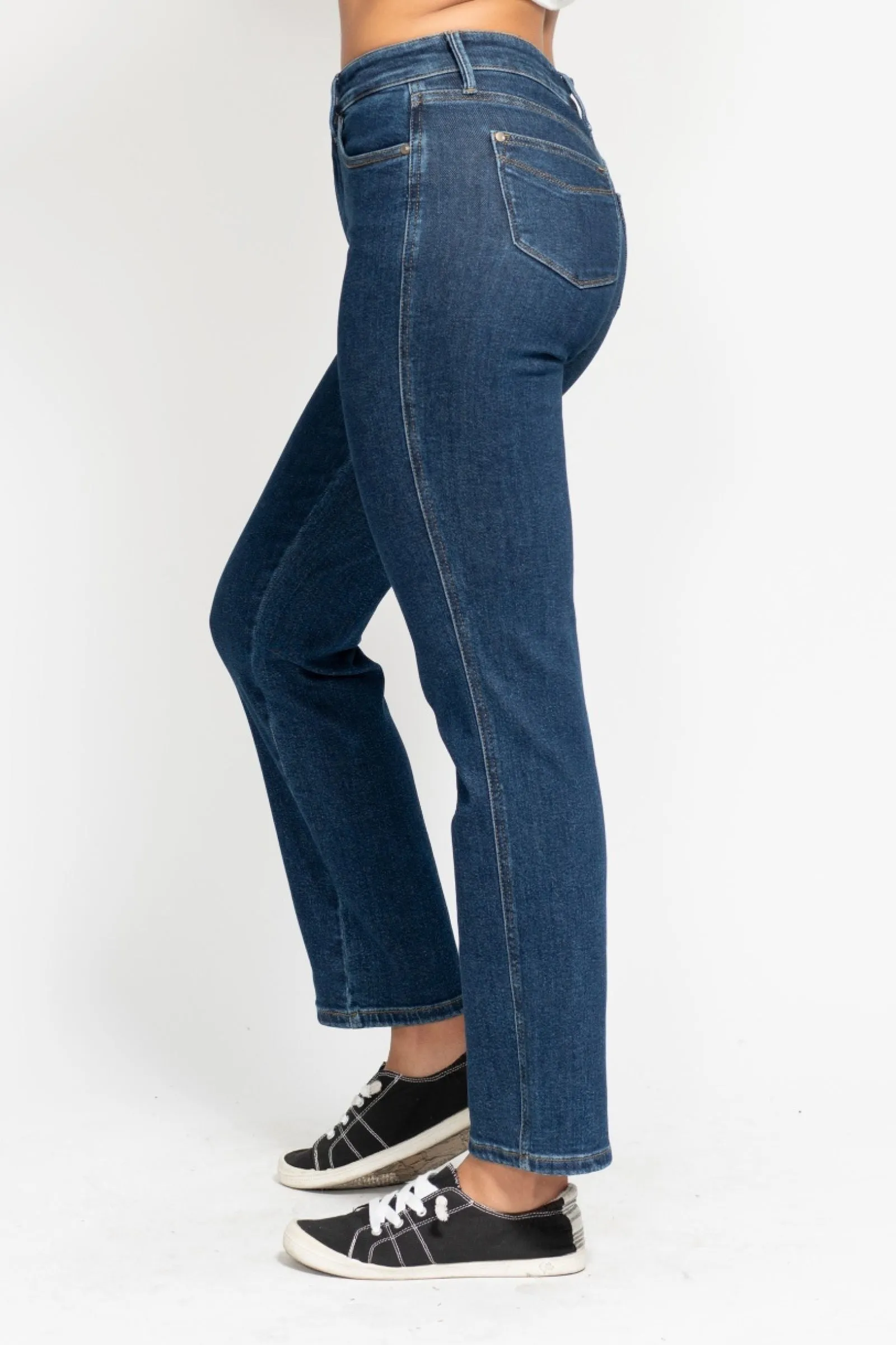 Judy Blue Tummy Control Classic Straight Jeans