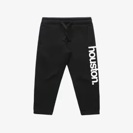 kids premiumgoods. houston. sweatpants (black/white)