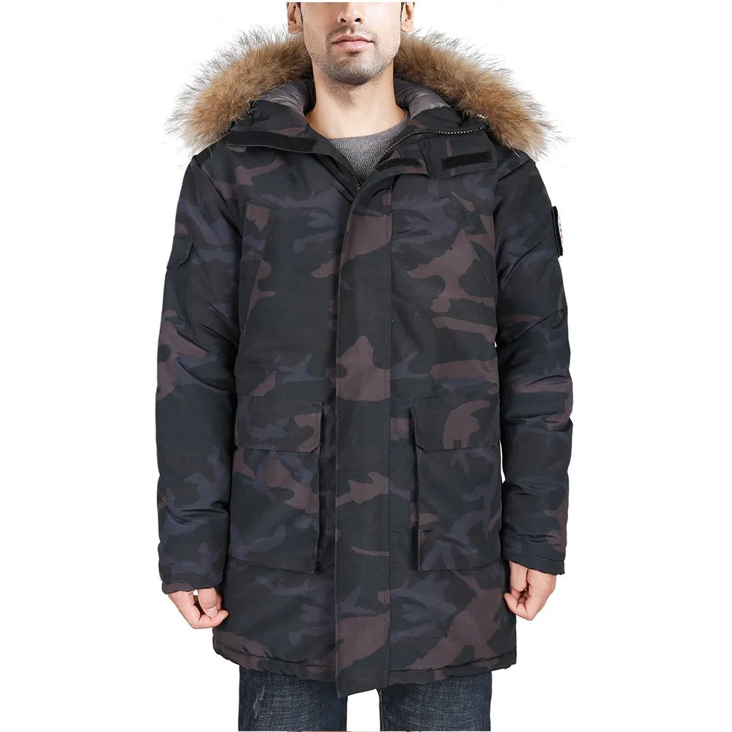 Lesmart Men's Goose Down Parka