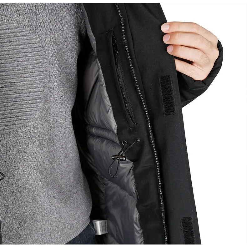 Lesmart Men's Goose Down Parka