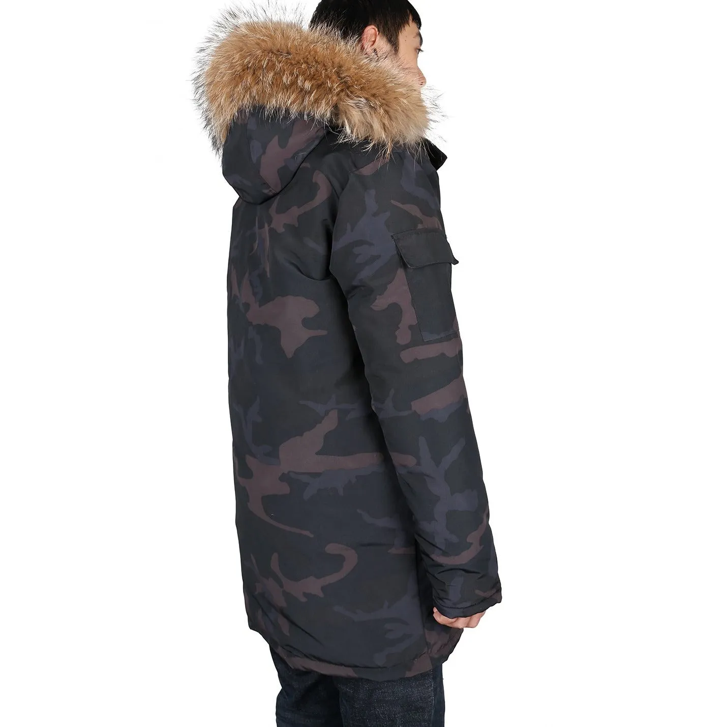 Lesmart Men's Goose Down Parka