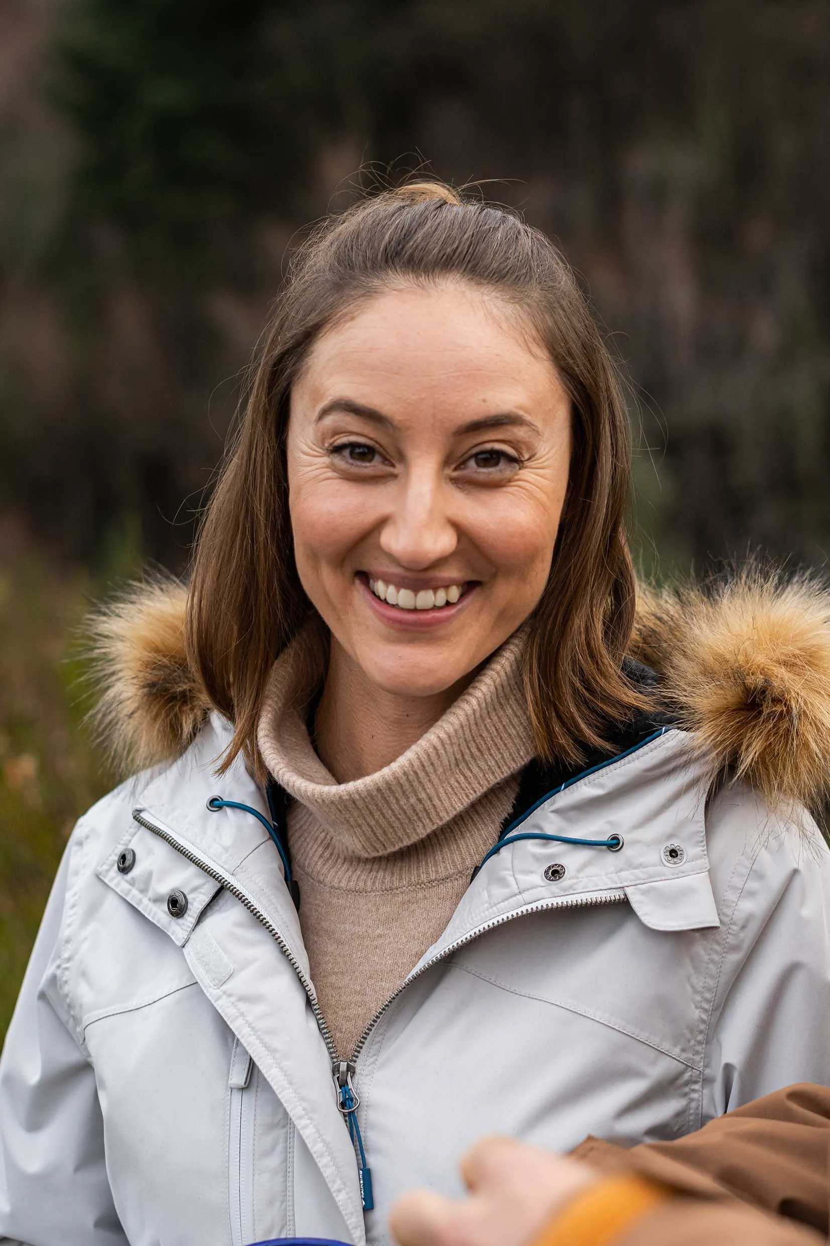 Lyra Womens Parka Jacket Pebble Grey