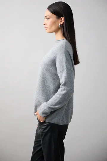 Mia Fratino Sloane Mockneck Graphite 25006
