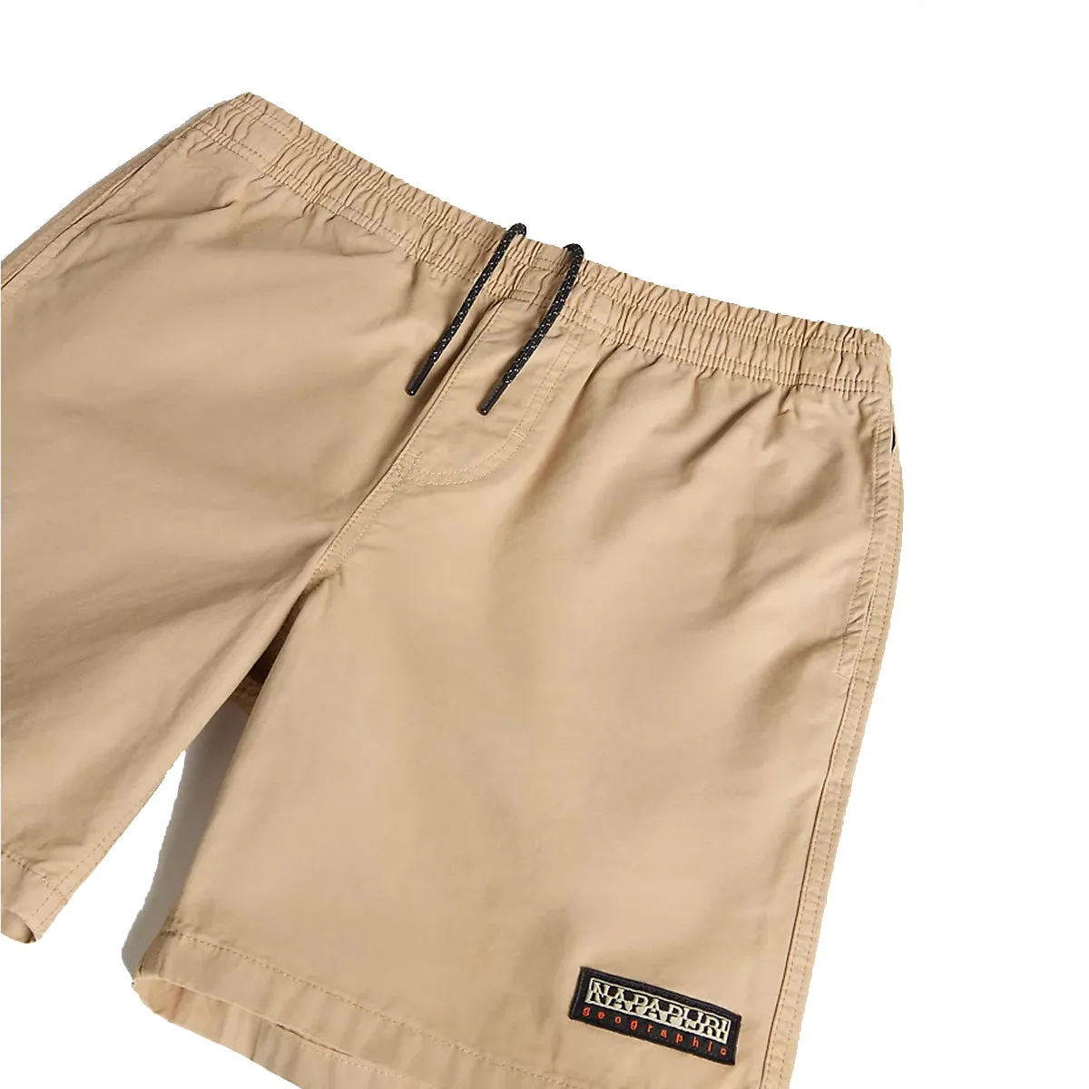 Napapijri - Boyd Beige Cornstalk Bermuda Shorts - NP0A4HOU - BEIGE/CORNSTALK