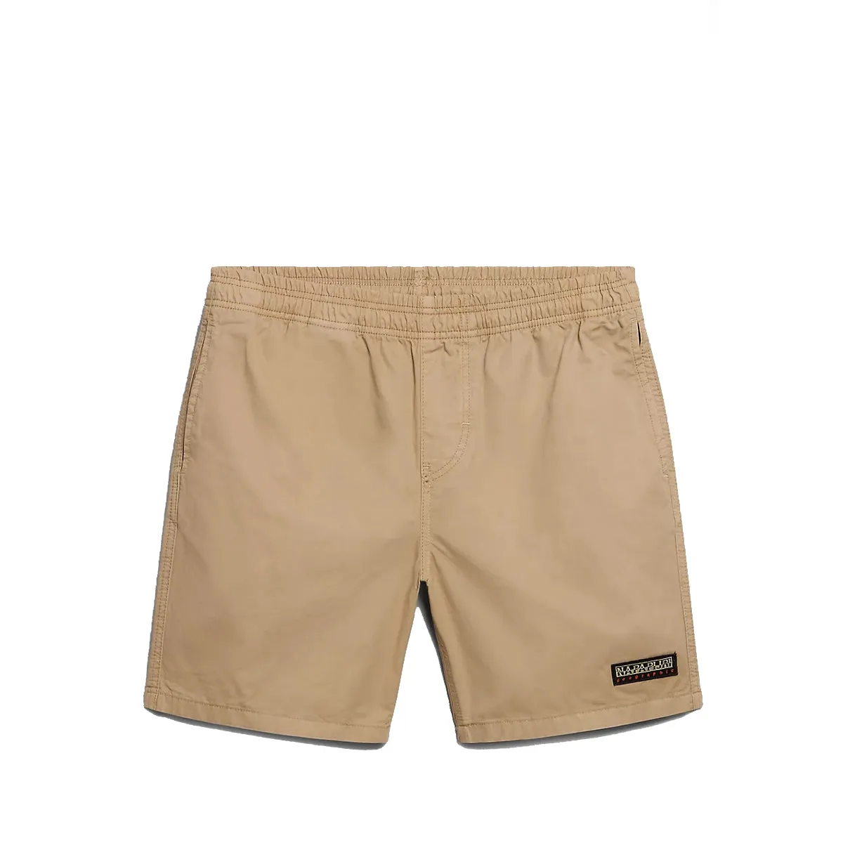 Napapijri - Boyd Beige Cornstalk Bermuda Shorts - NP0A4HOU - BEIGE/CORNSTALK