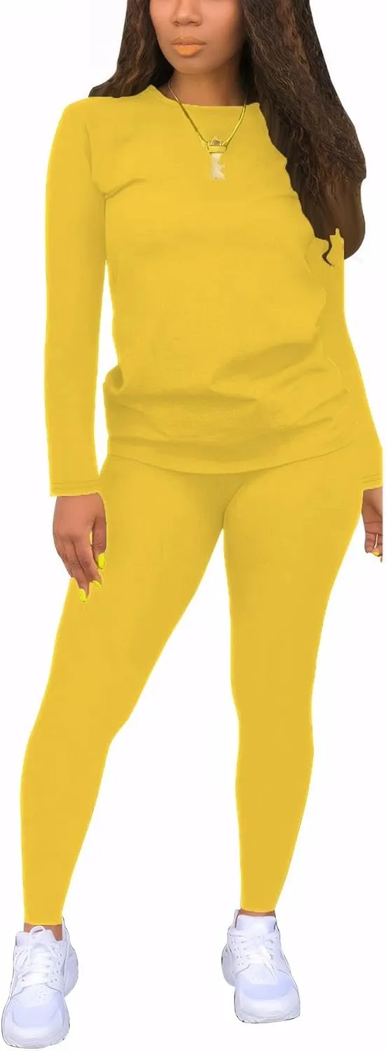 Nimsruc Two Piece Outfits For Women Casual Jogging Suit Sweatsuits Sets