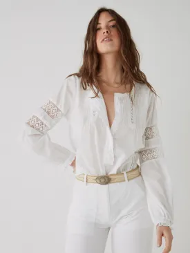 Norah Top - Romantic White