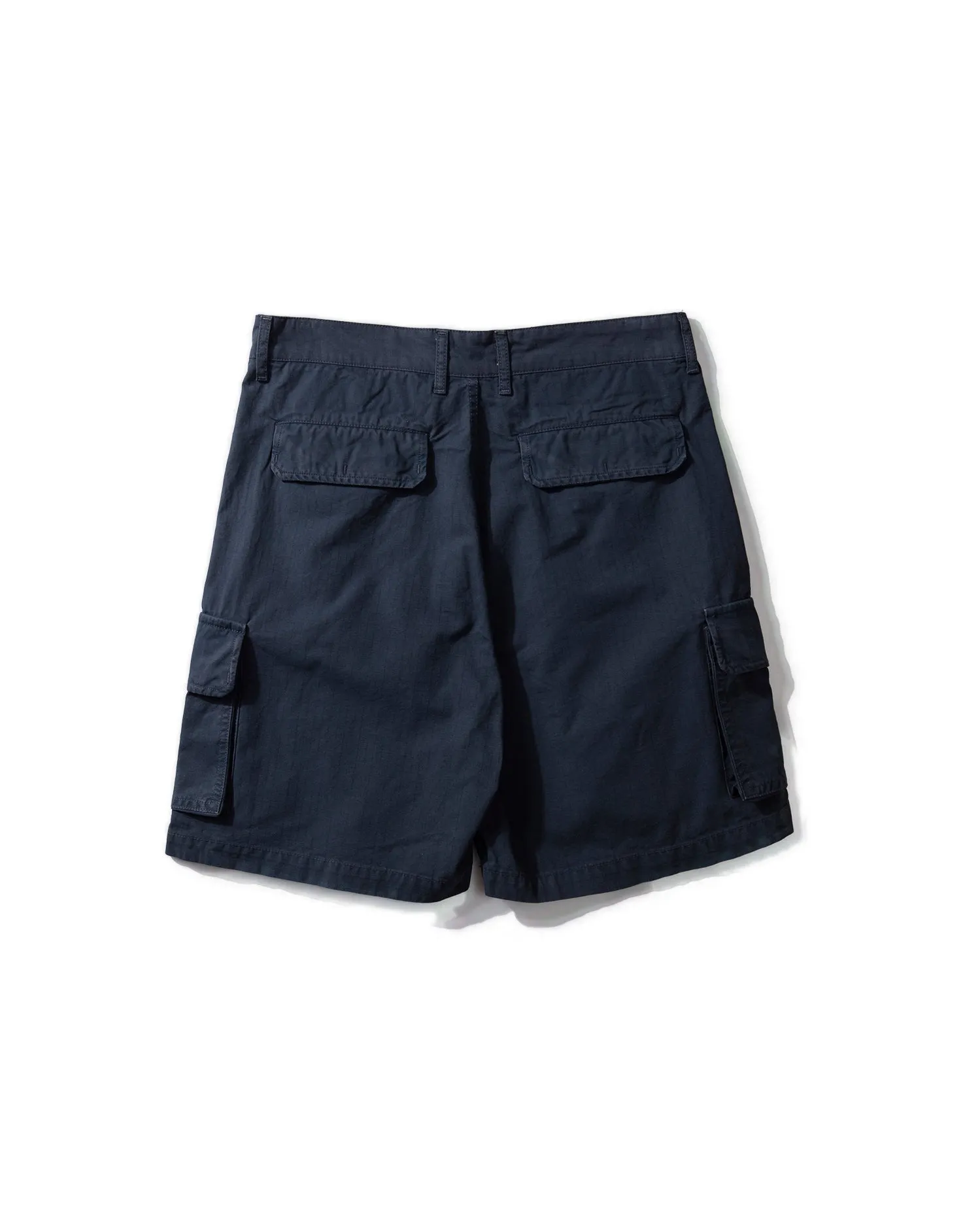 Pantalón Shorts Cargo - Plain Navy