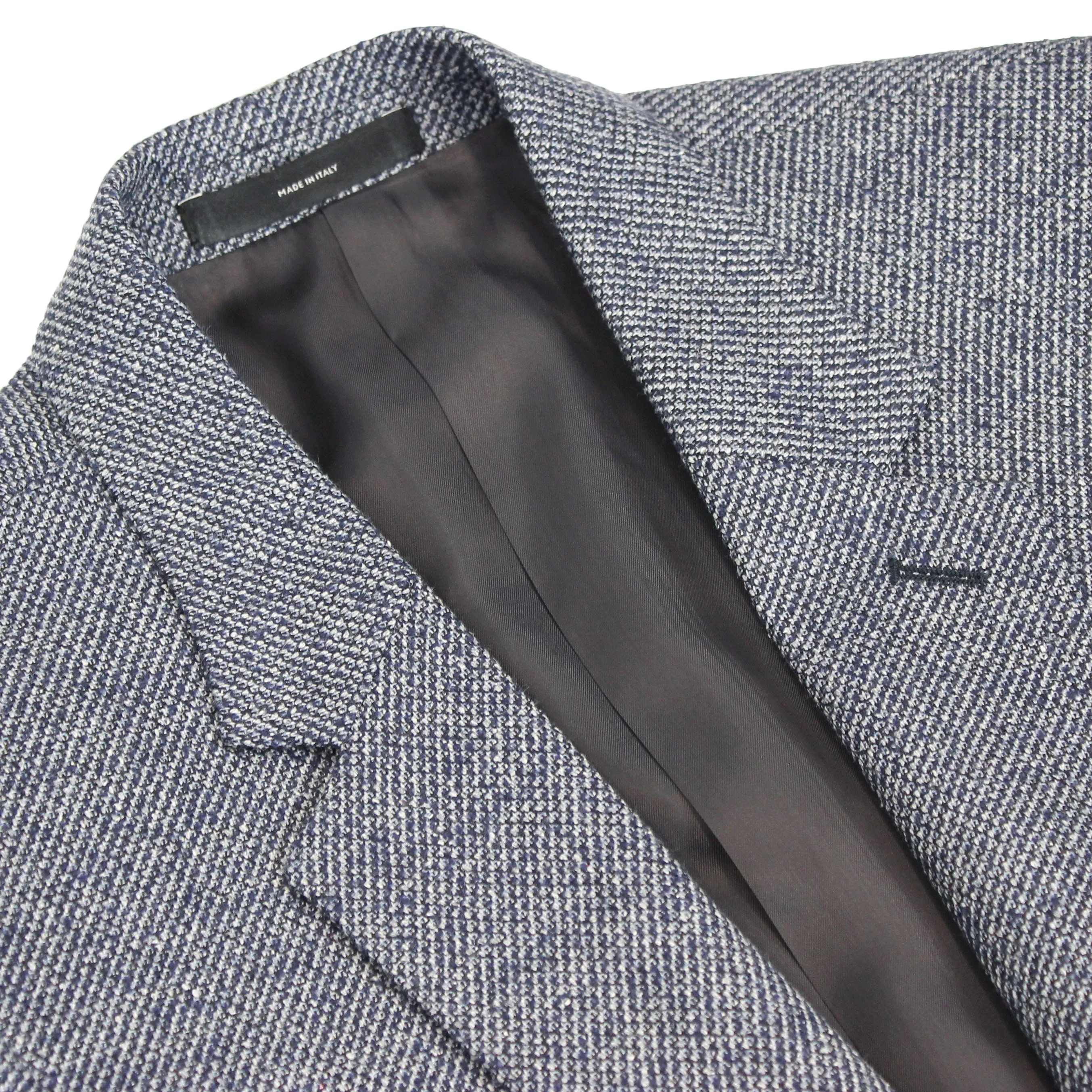 Paul Smith - Soho Tailored Fit Navy Mix Tweed Blazer