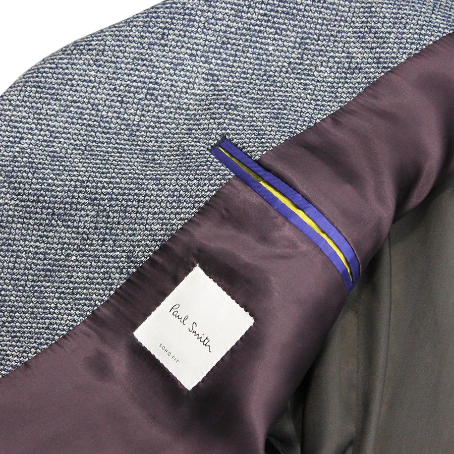 Paul Smith - Soho Tailored Fit Navy Mix Tweed Blazer