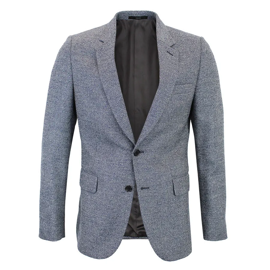 Paul Smith - Soho Tailored Fit Navy Mix Tweed Blazer