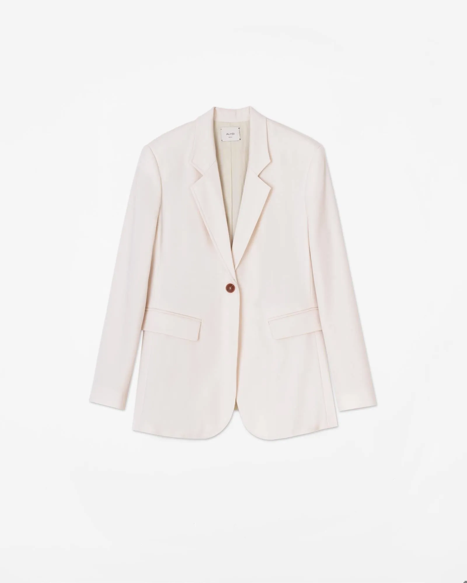 SINGLE-BREASTED TAILORED BLAZER