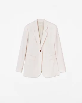SINGLE-BREASTED TAILORED BLAZER