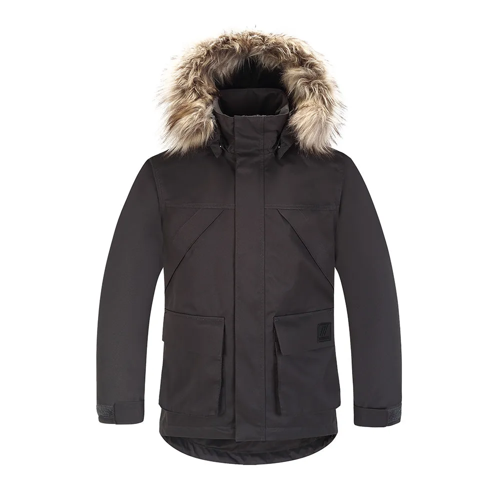 Skogstad Boys Technical Parka (New Anthracite)