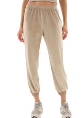 Splits59 Rhys Velour Jogger - Latte
