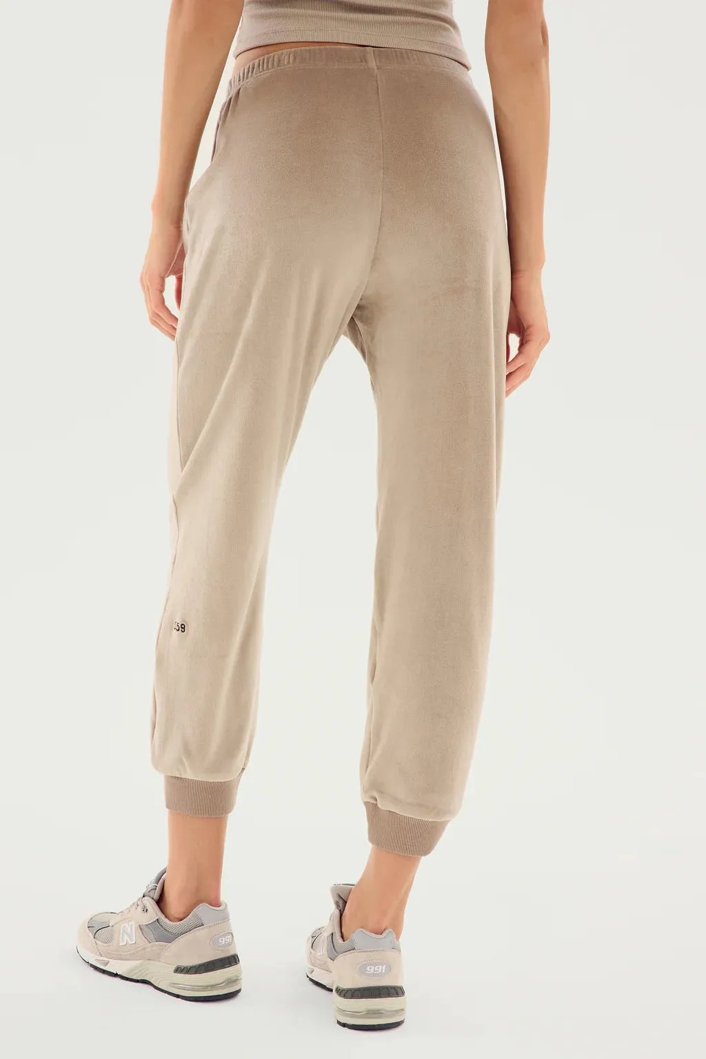 Splits59 Rhys Velour Jogger - Latte