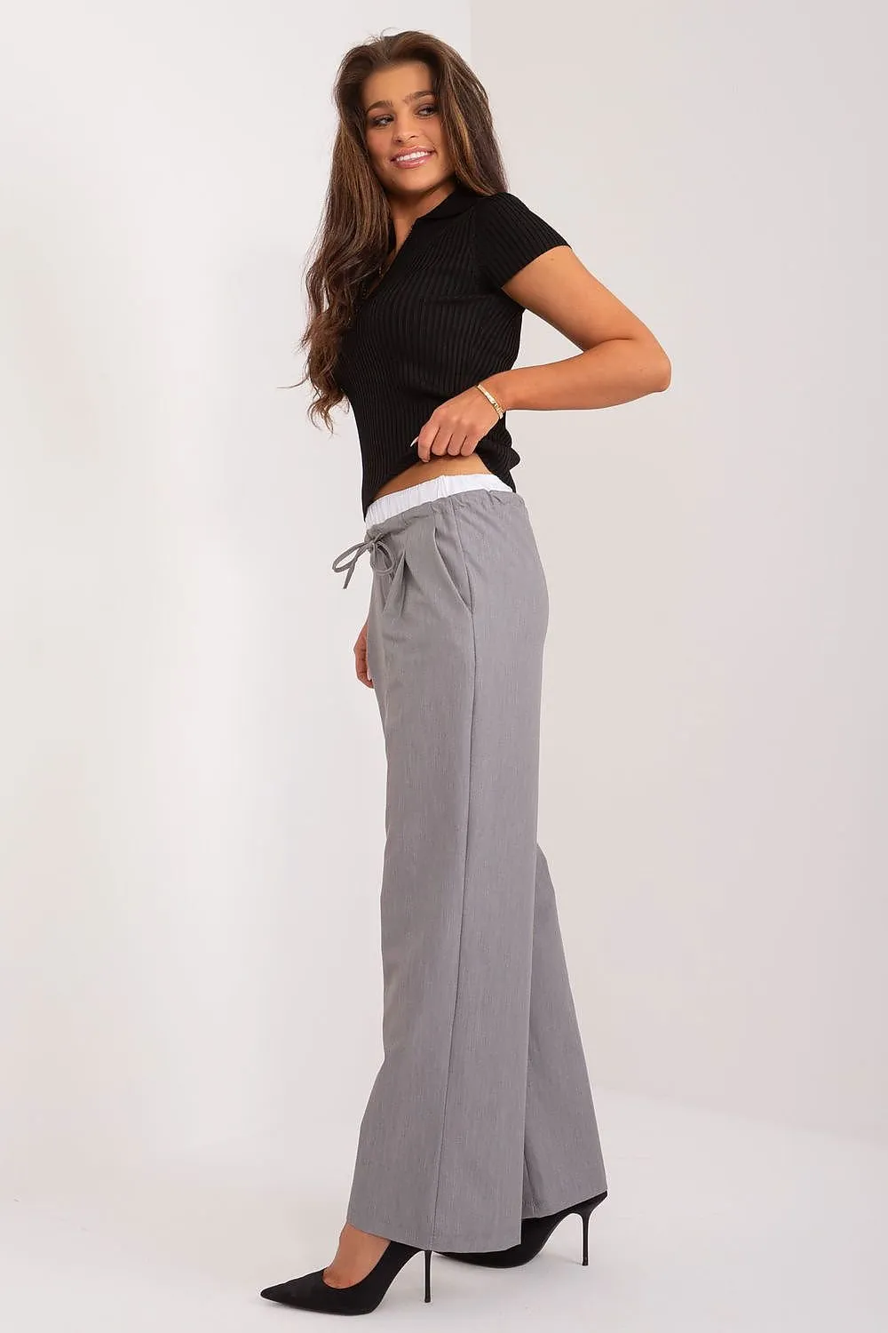 Summer Serenity Wide-Leg Trousers