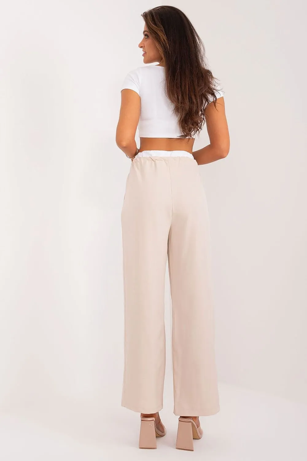 Summer Serenity Wide-Leg Trousers