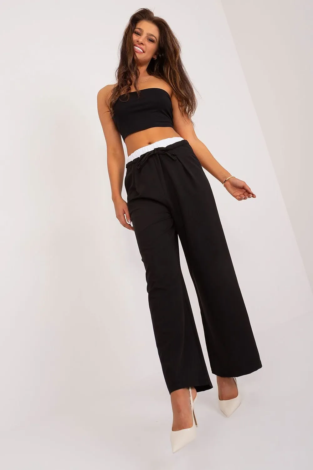 Summer Serenity Wide-Leg Trousers