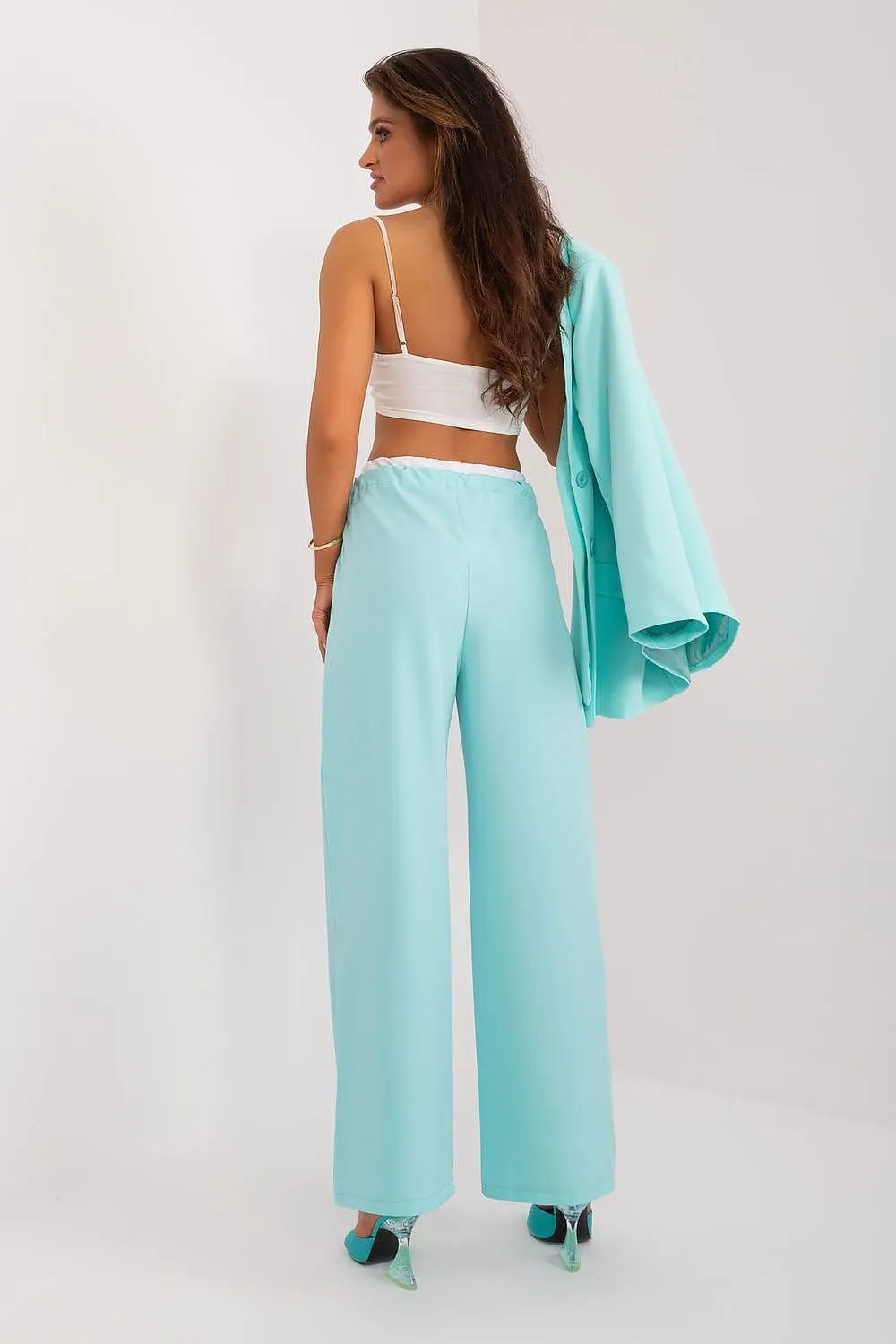 Summer Serenity Wide-Leg Trousers