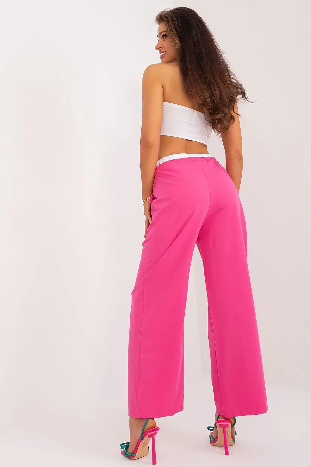 Summer Serenity Wide-Leg Trousers