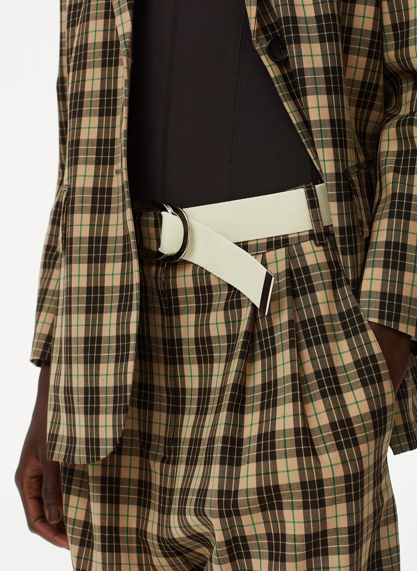 Tristan Plaid Blazer