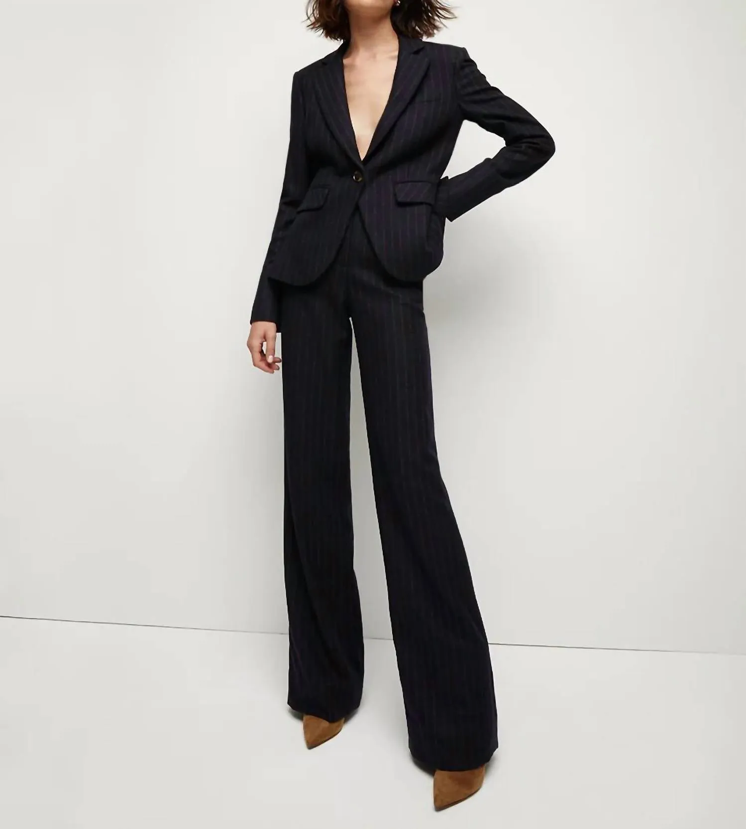 Tyra Dickey Jacket In Navy Multi