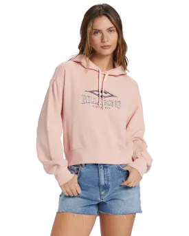 Women's Billabong All Time Crop Fleece Hoodie