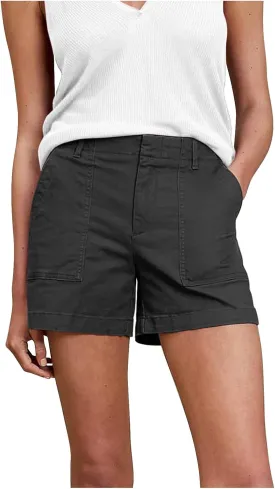 Women's High Waisted Summer Shorts Dressy Casual Pull On Shorts with Tummy Control for Vacation & Beach Outfits