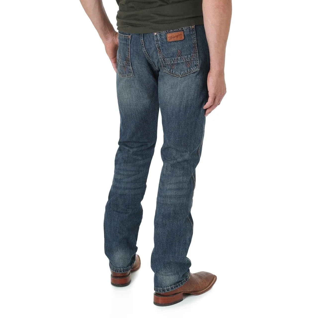 Wrangler Retro Slim Straight Dark Night Jeans 88MWZDK / 112318445