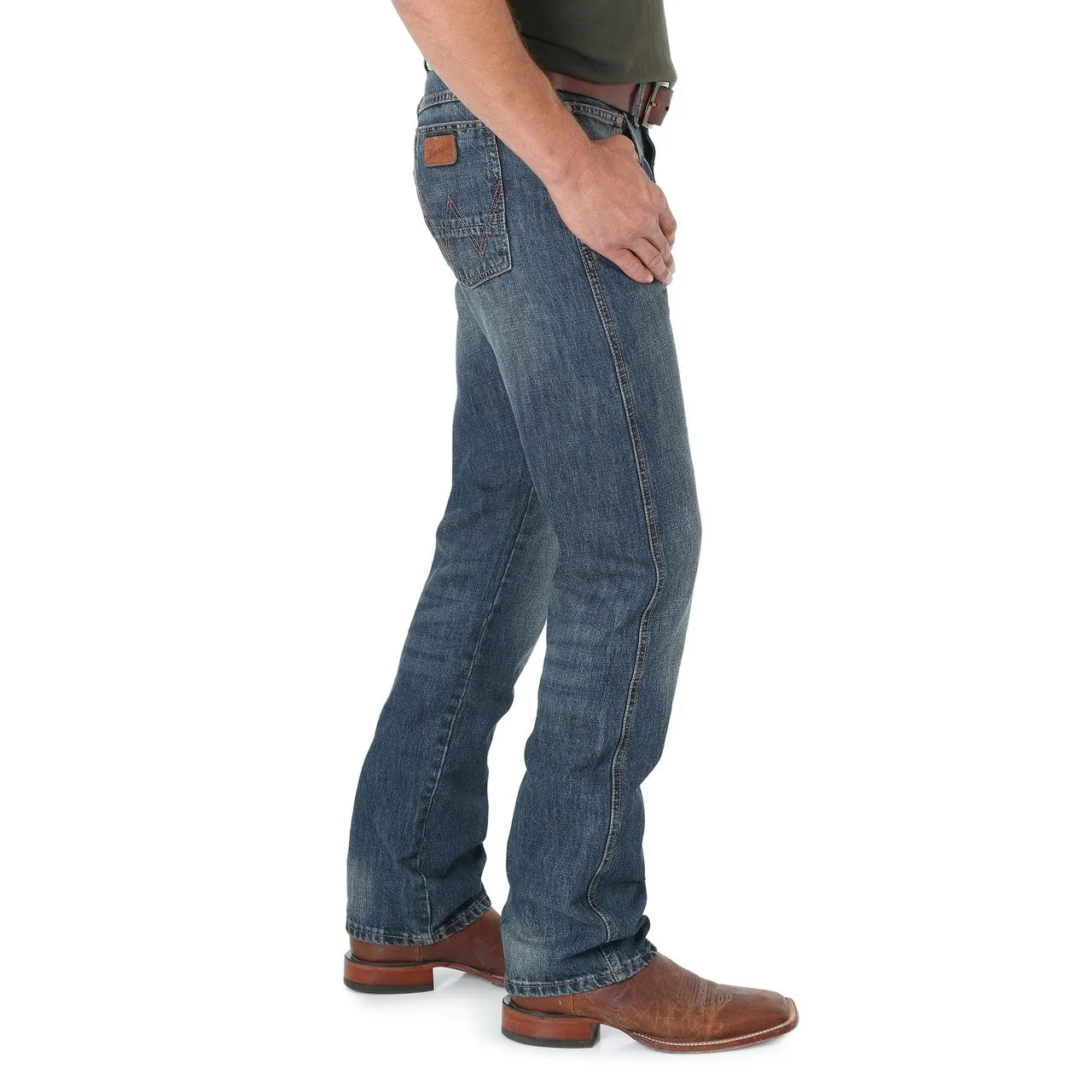 Wrangler Retro Slim Straight Dark Night Jeans 88MWZDK / 112318445