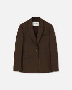 Zeva - Tailored Blazer - Nutmeg